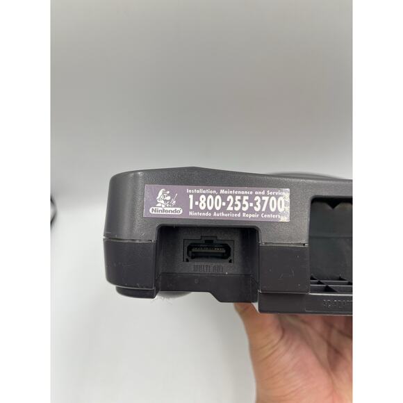 Nintendo N64 Console Only- Black - TESTED - Picture 8 of 11